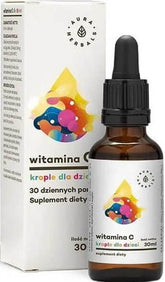 Vitamin C fĂŒr Kinder Tropfen 30ml AURA HERBALS